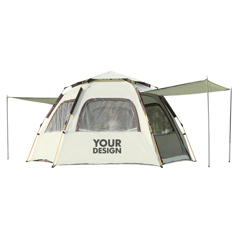 Hexagonal Camping Tent1