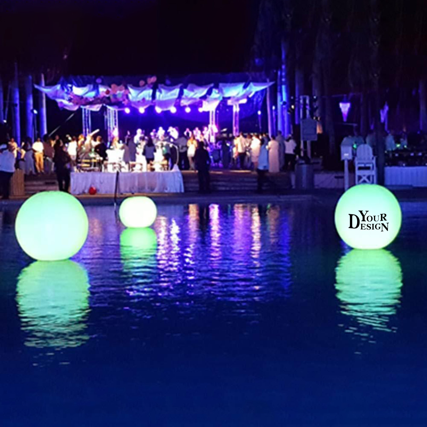 Inflatable Luminous  Beach Ball 1