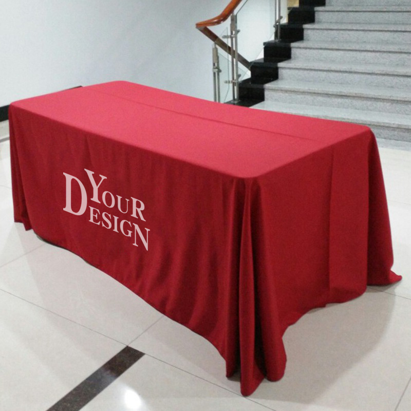 Custom Trade Show Table Covers With Logo1