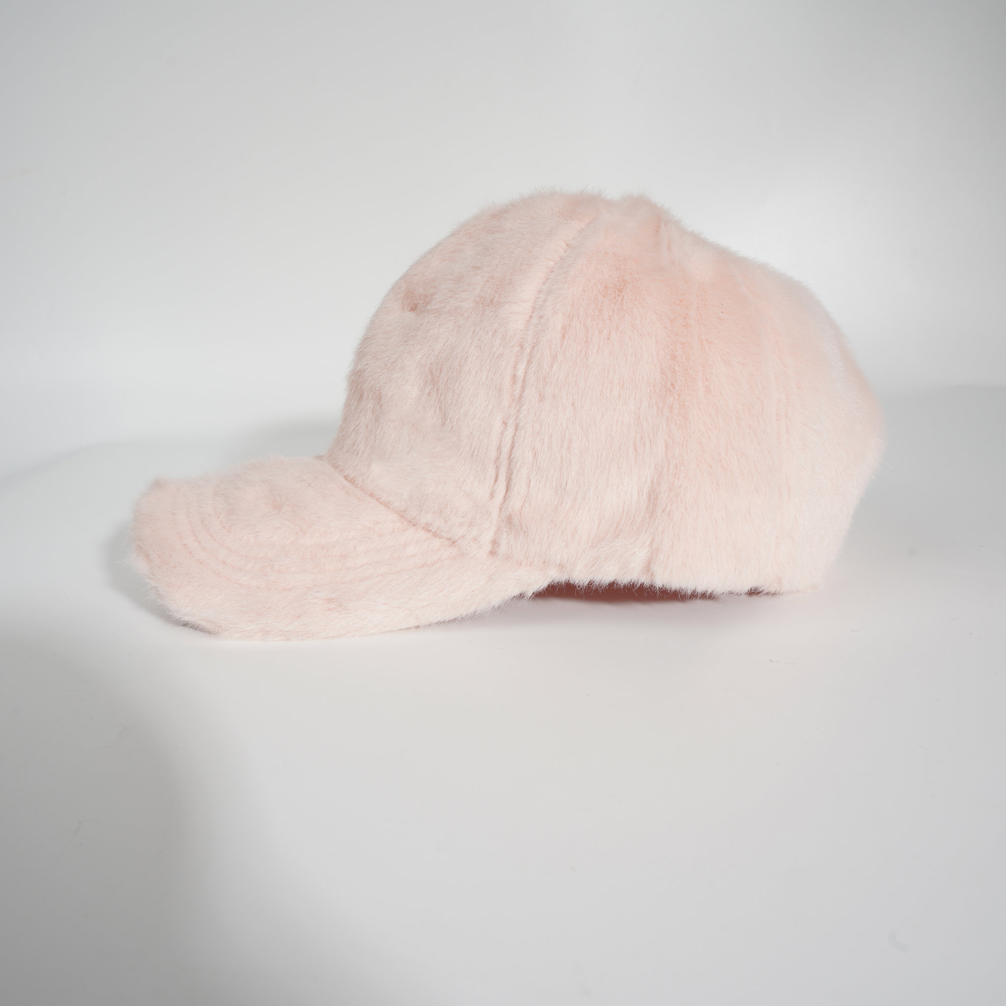 Faux Fur Baseball Cap3