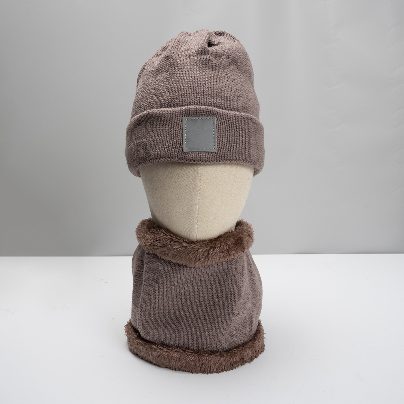 Beanie Hat Neck Warmer Set 3