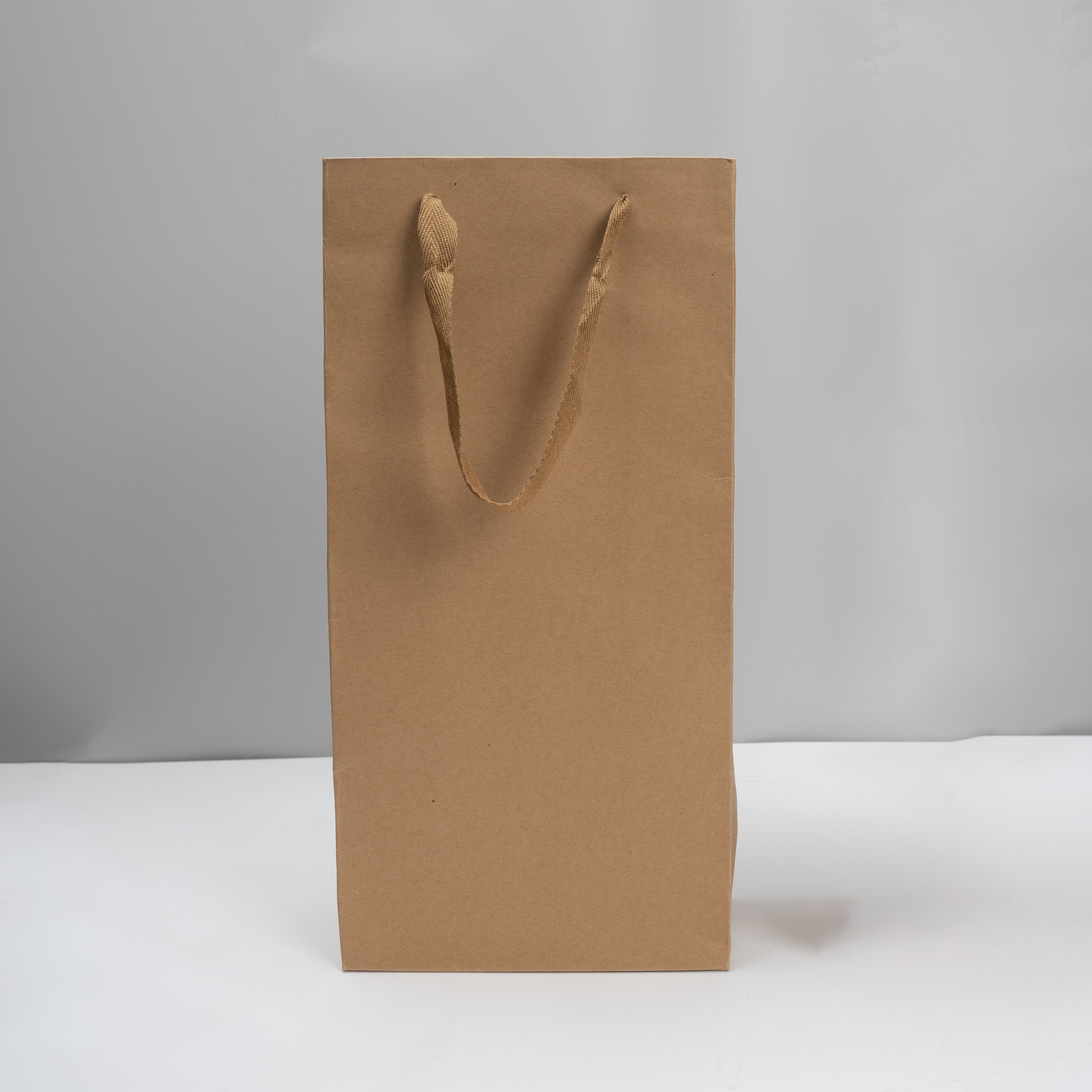 Single Bottle Kraft Paper Wine Bag3