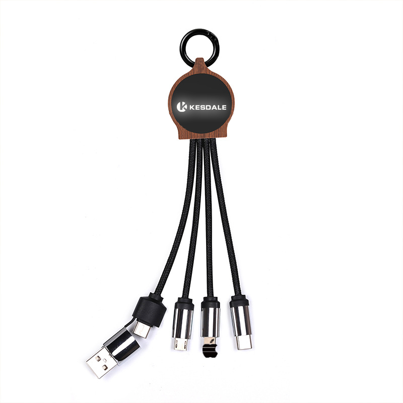 Schnellladekabel, RPET, 3-in-1