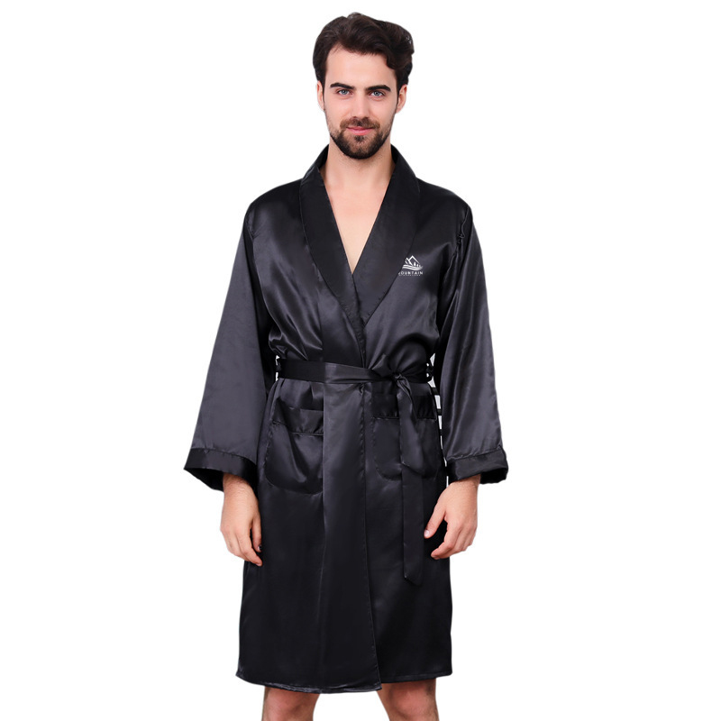 Men's Silk Pajama With 2 Pockets