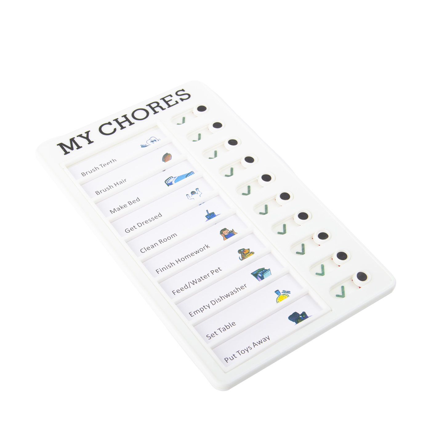 Custom Checklist Memo Plastic Board 1
