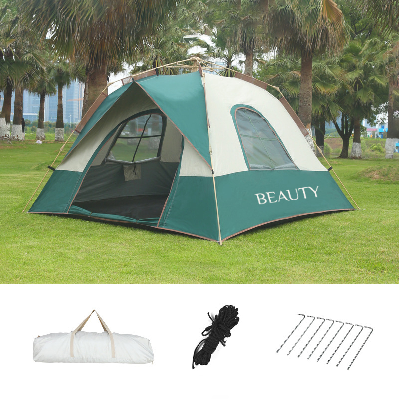 Campingzelt, Wasserdicht, 4–6 Personen