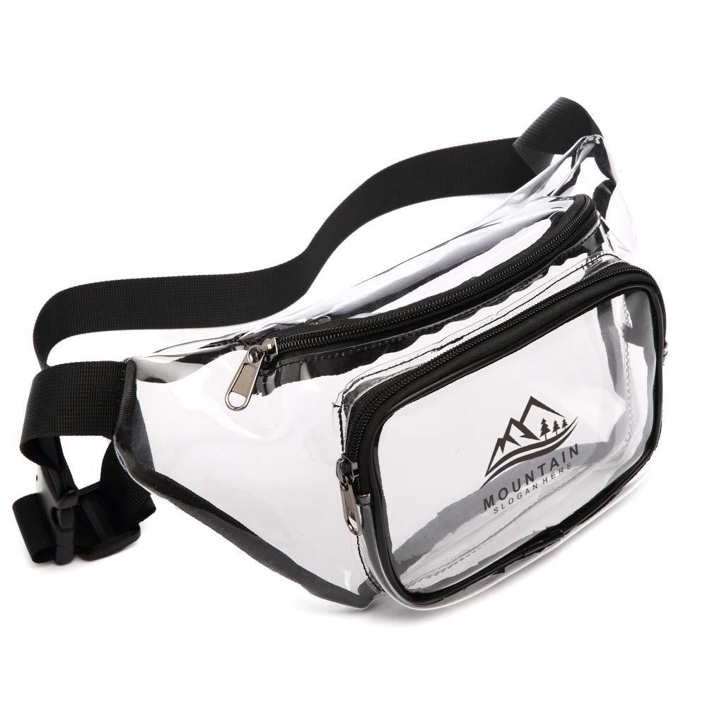 Gürteltasche, holografisch, klar