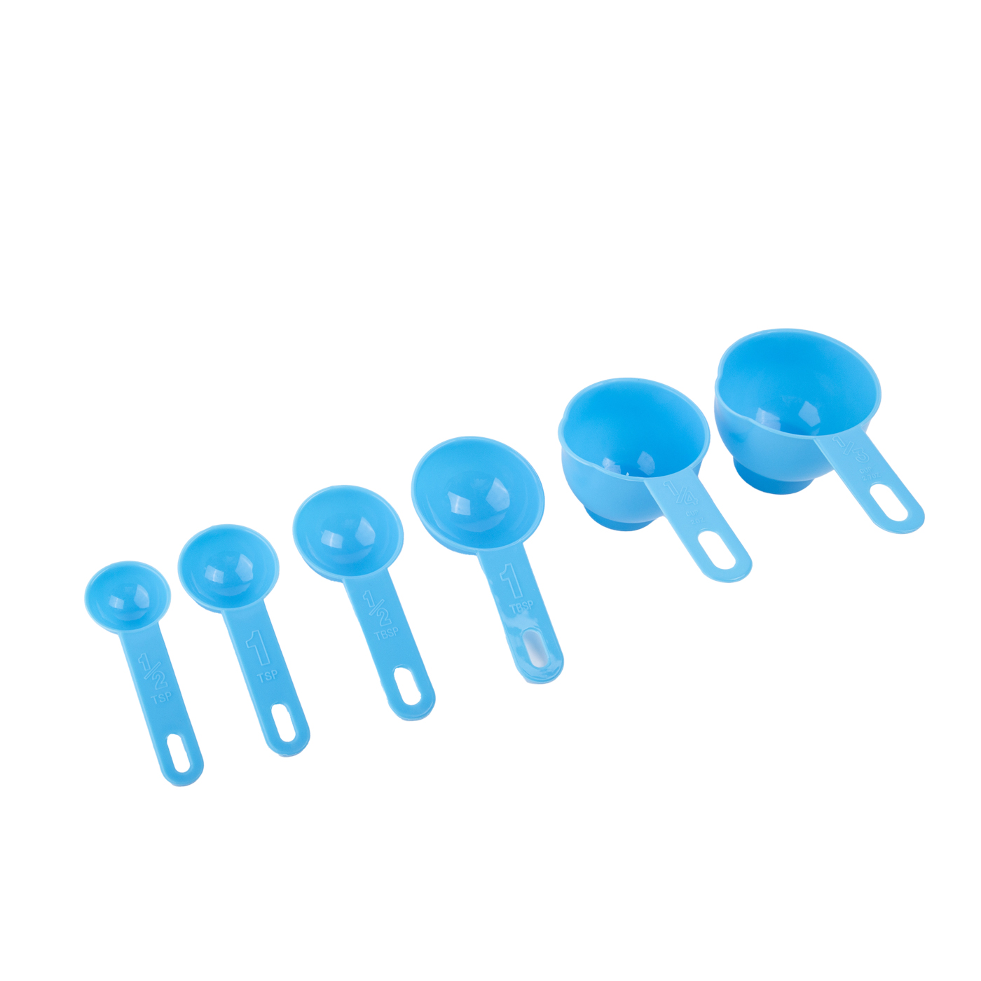 7 Pcs Plastic Measuring Cups Spoons2