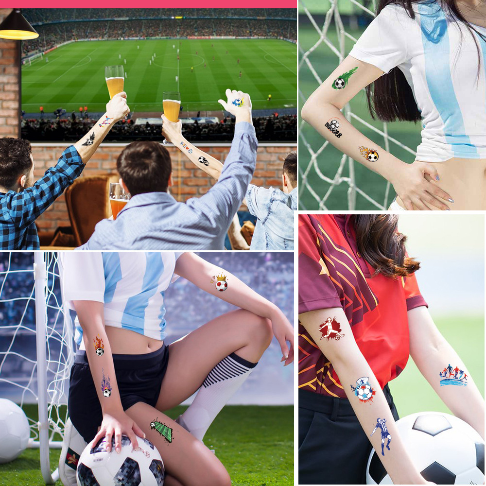 Soccer Tattoo Sticker For Kids1