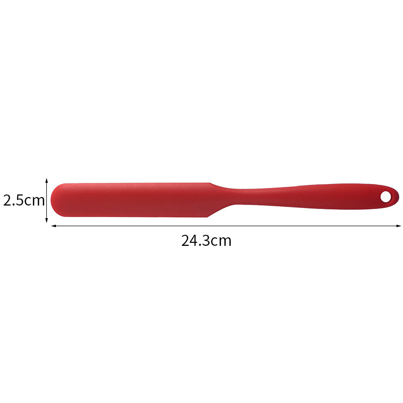 Long Handle Silicone Cream Spatula2