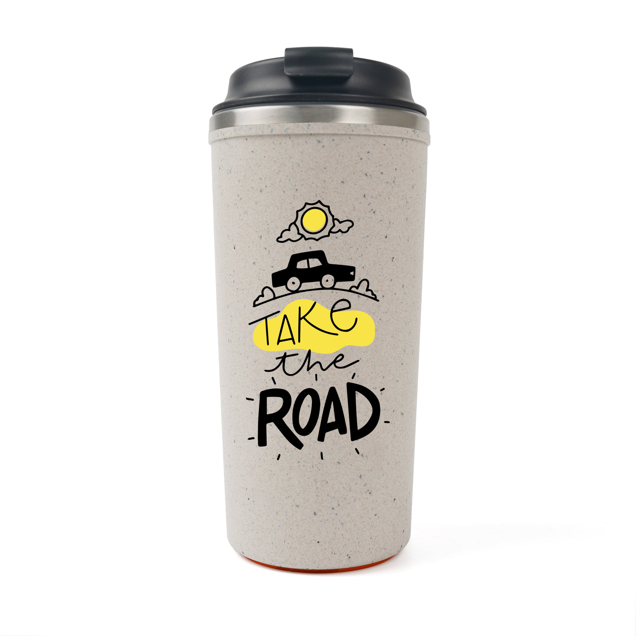 Kaffeetasse mit Deckel, 17 oz. Umweltfreundlich