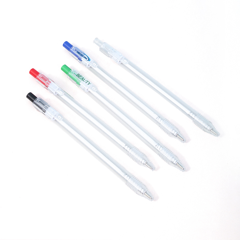 RPET Eco-friendly Clear Ballpoint Pen