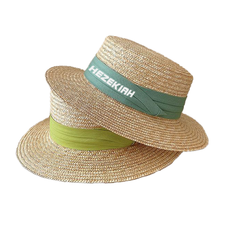 Wheat Straw Sun Hat