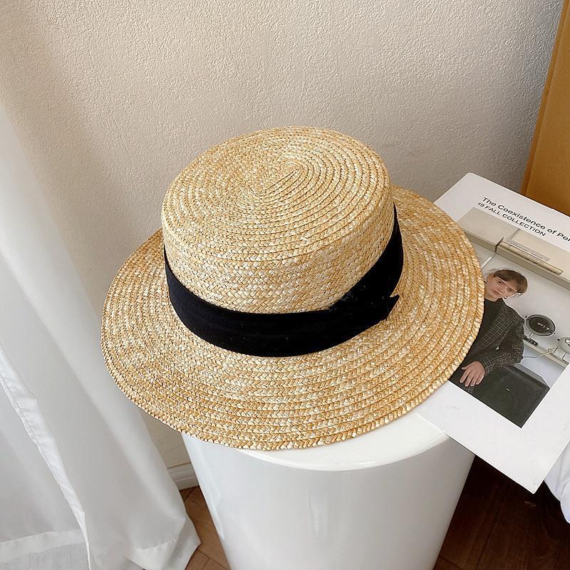 Wheat Straw Sun Hat3