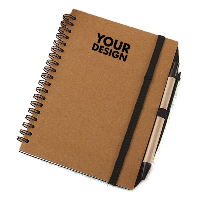 Hardcover Journal With Pen 1