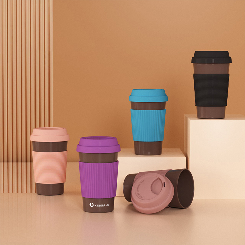 Kaffeebecher, 350 ml. Verbrühungshemmend, Umweltfreundlich