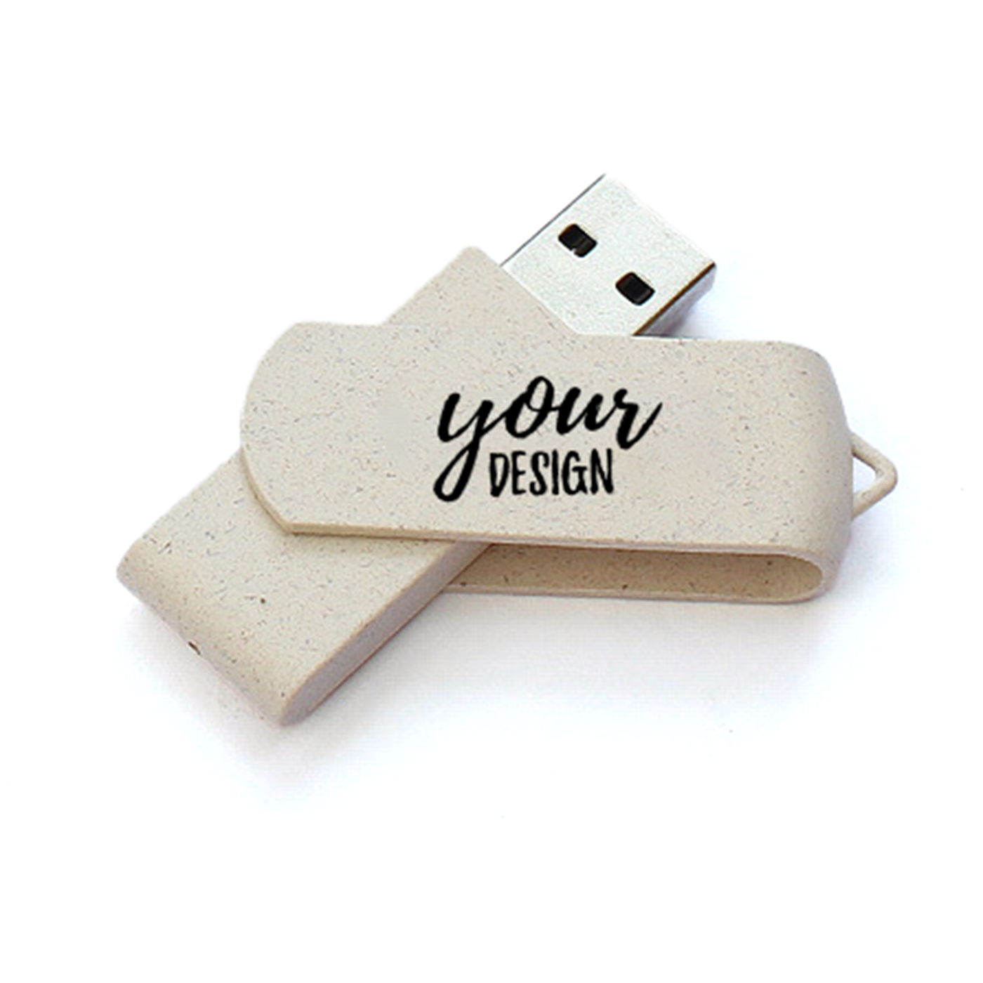 32GB Wheat Straw USB Flash Drive1