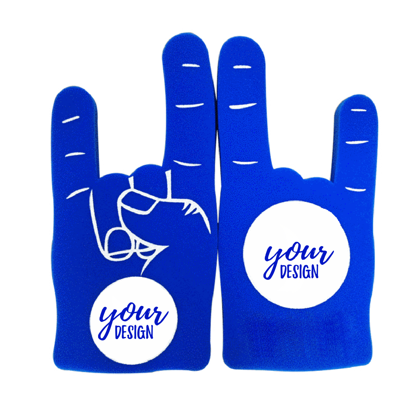 Custom Cheering Foam Finger1