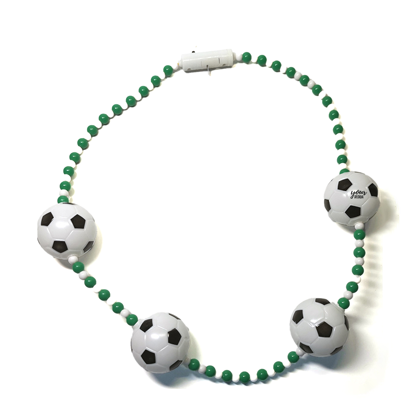 LED Soccer Ball Bead Necklace1