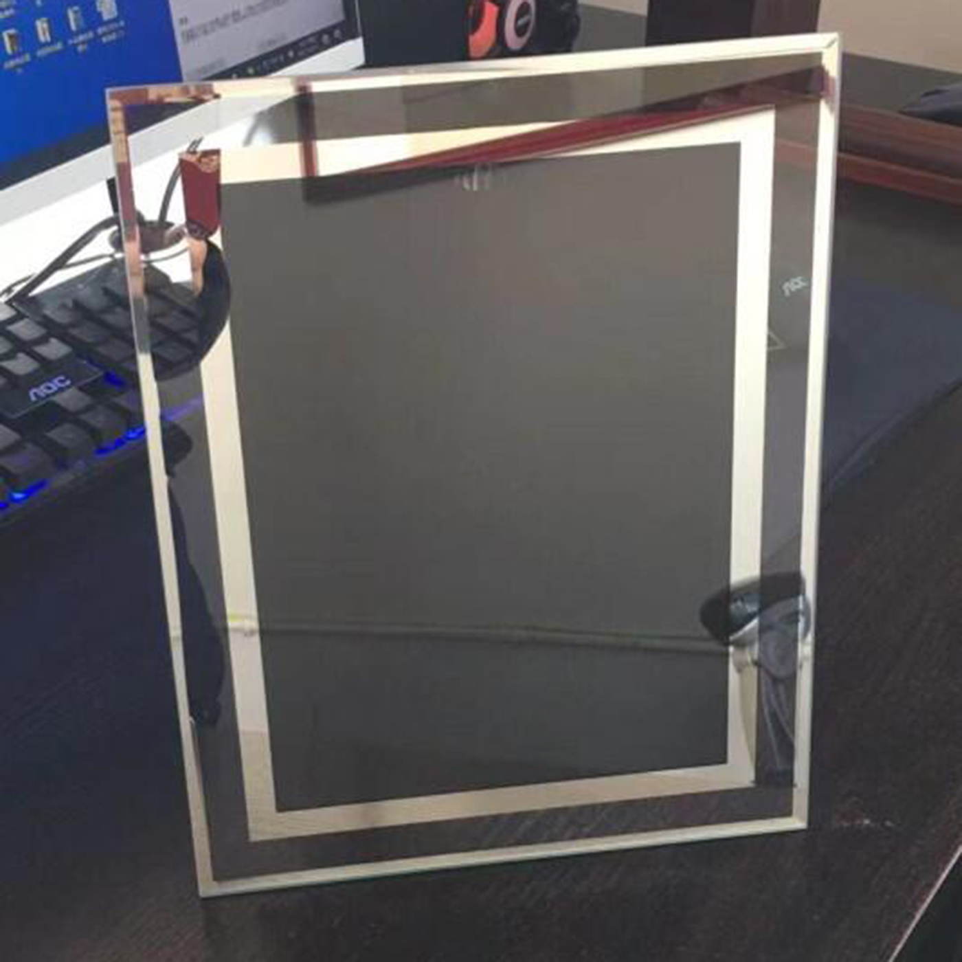 Crystal Glass Honor Certificate Photo Frame2