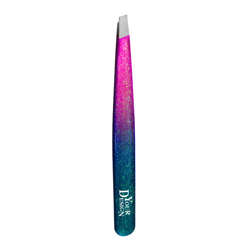 Stainless Steel Slant Eyebrow Tweezer1