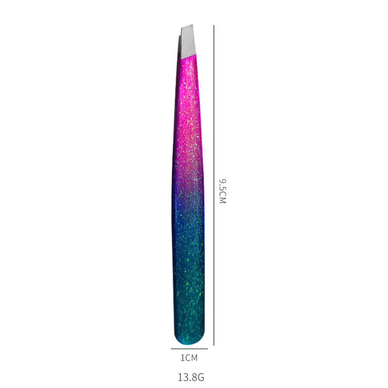 Stainless Steel Slant Eyebrow Tweezer 2