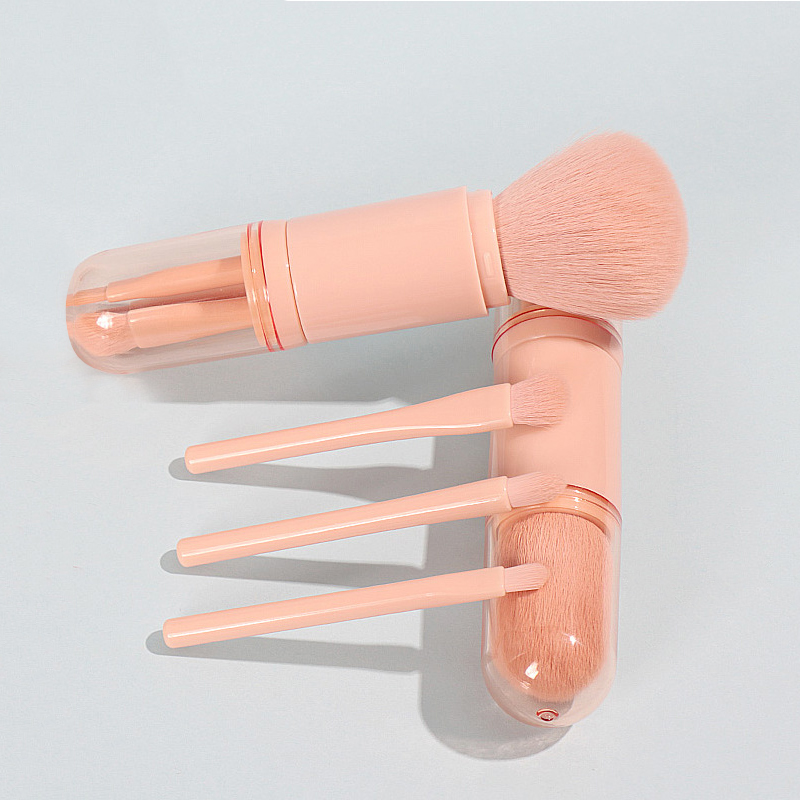 4 In 1 Retractable Makeup Brush Set4