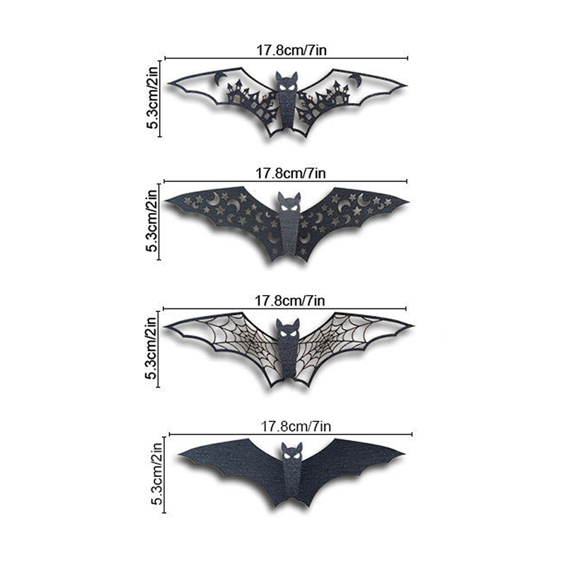 Halloween Bats Wall Decor Sticker1