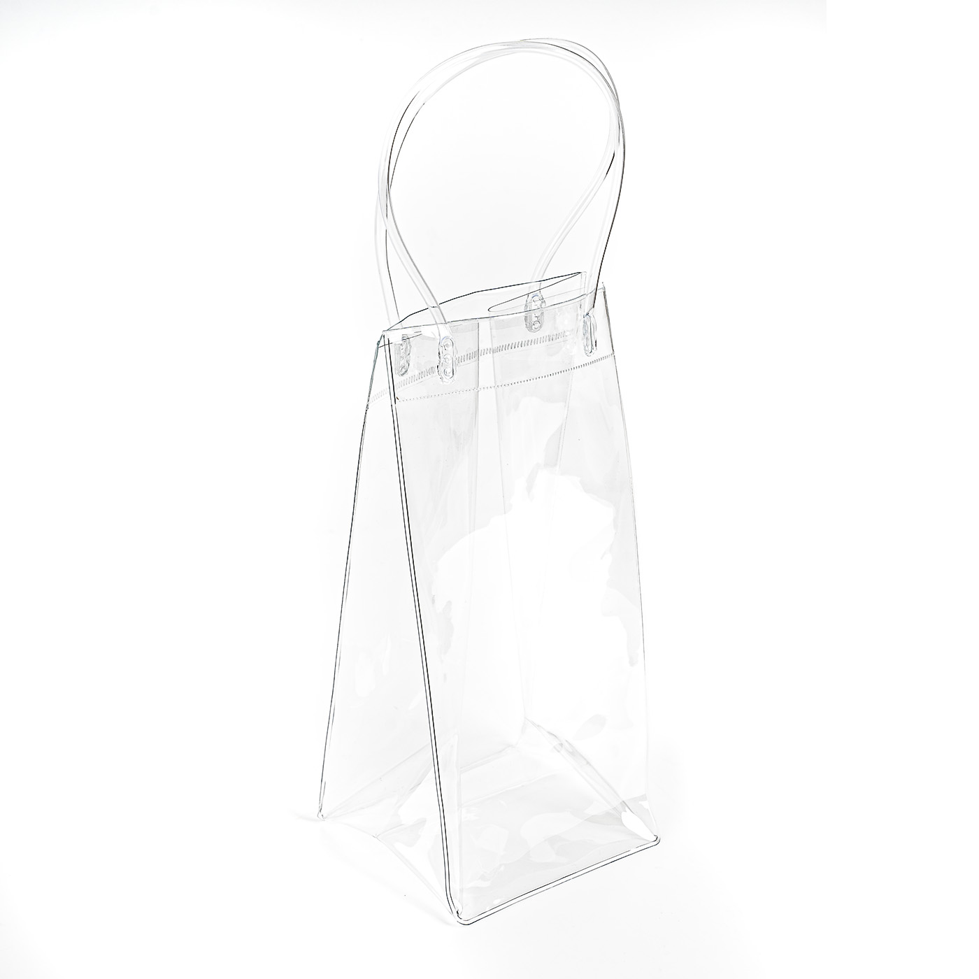 PVC Portable Wine Ice Bag With Handle2