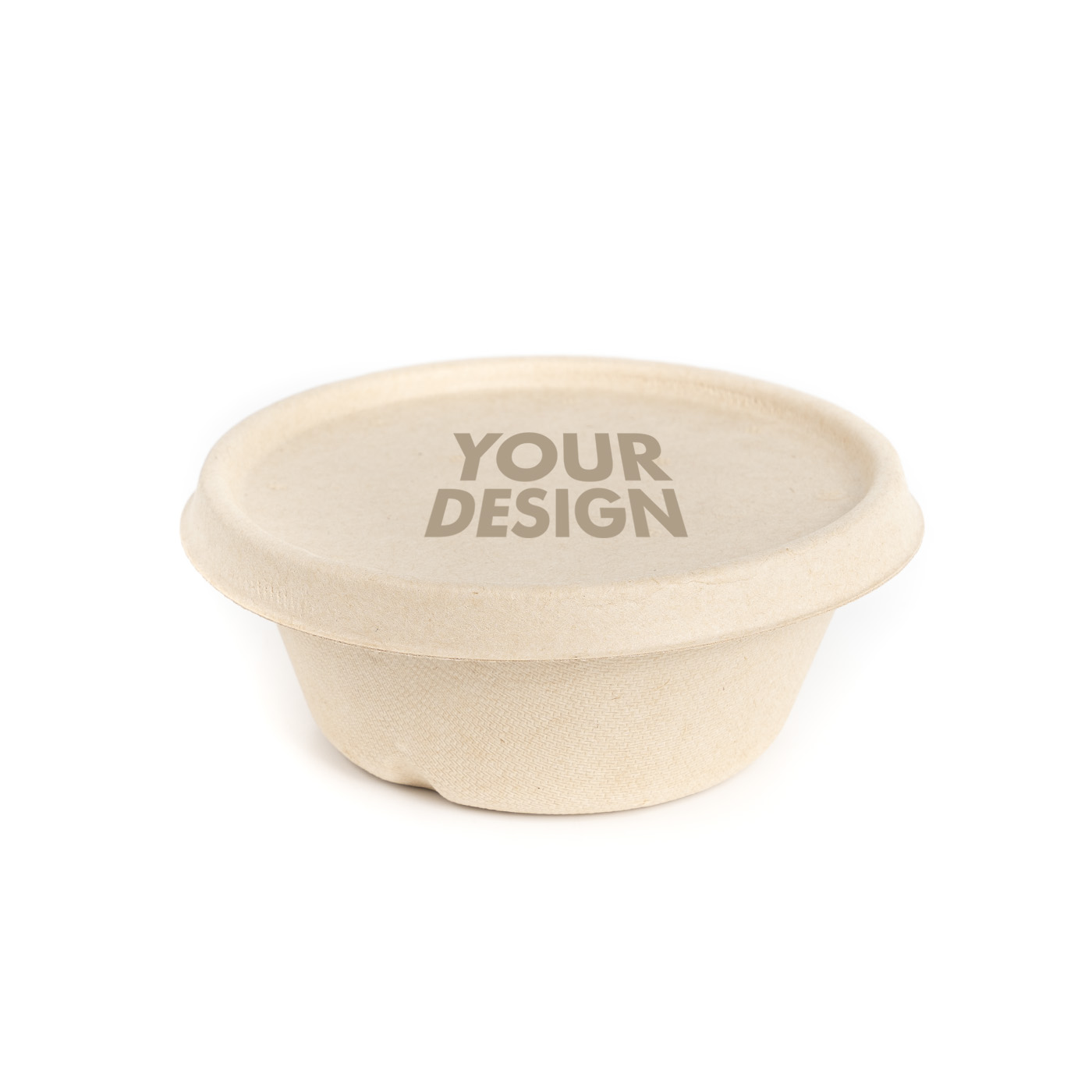 Round Biodegradable Food Bowl With Lid1