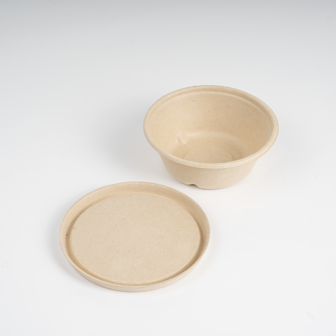 Round Biodegradable Food Bowl With Lid3