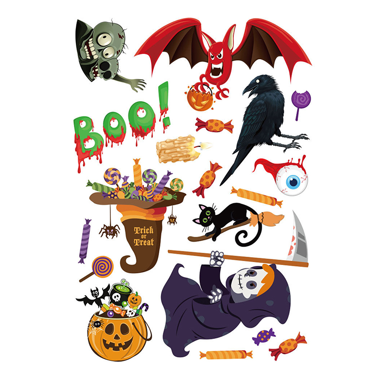 Halloween Window Clings 1