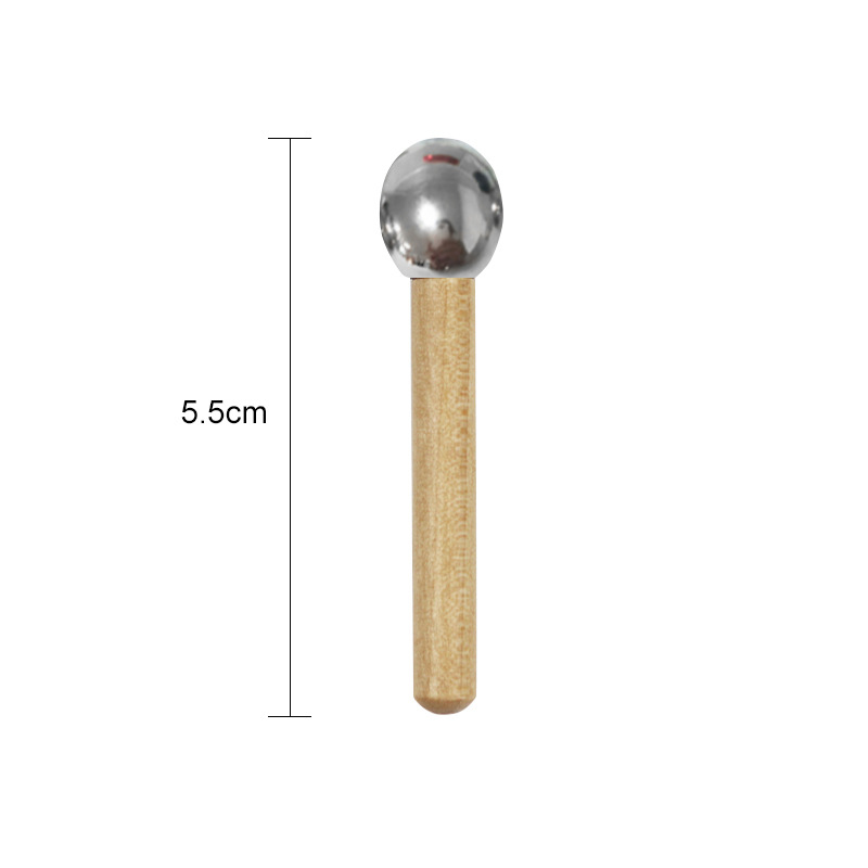 Wood Handle Metal Eye Roller Massage Stick3