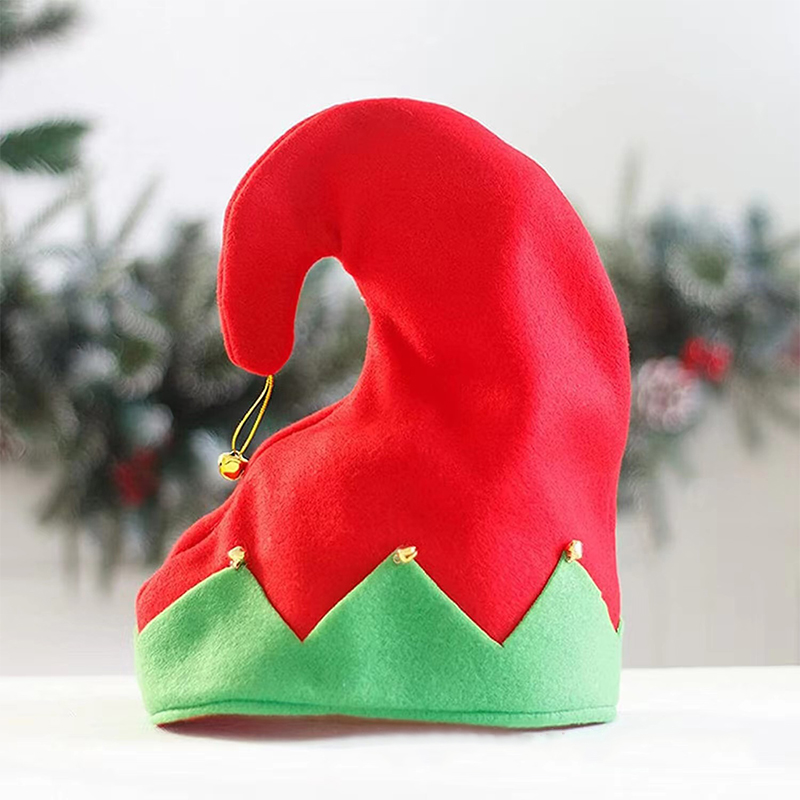 Christmas Elf Shoes Set With Bells2