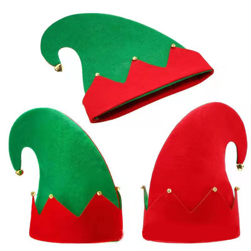 Christmas Elf Shoes Set With Bells4