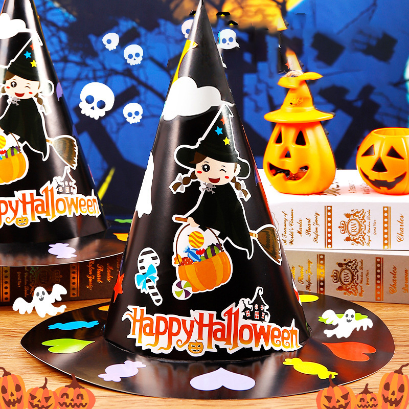 DIY Halloween Witch Hat2