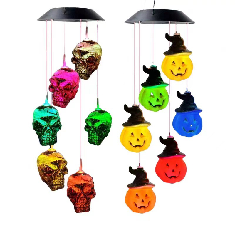 Solarwindglocke, Licht, Halloween