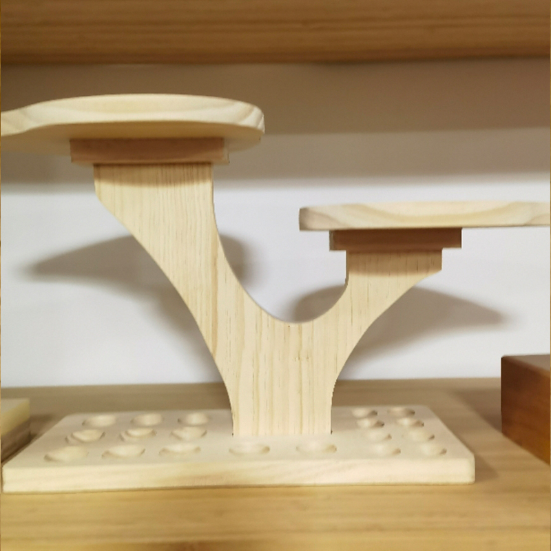 55 Slots Wooden Essential Oil Stand3