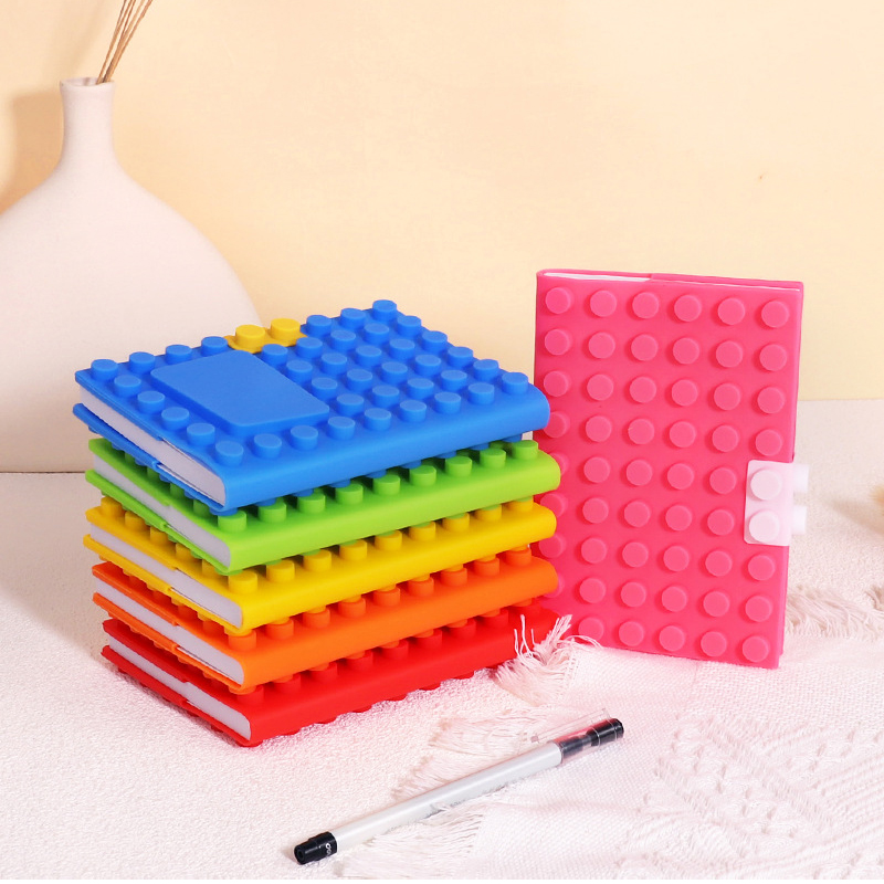 A6 Silicone Buliding Blocks Notebook3