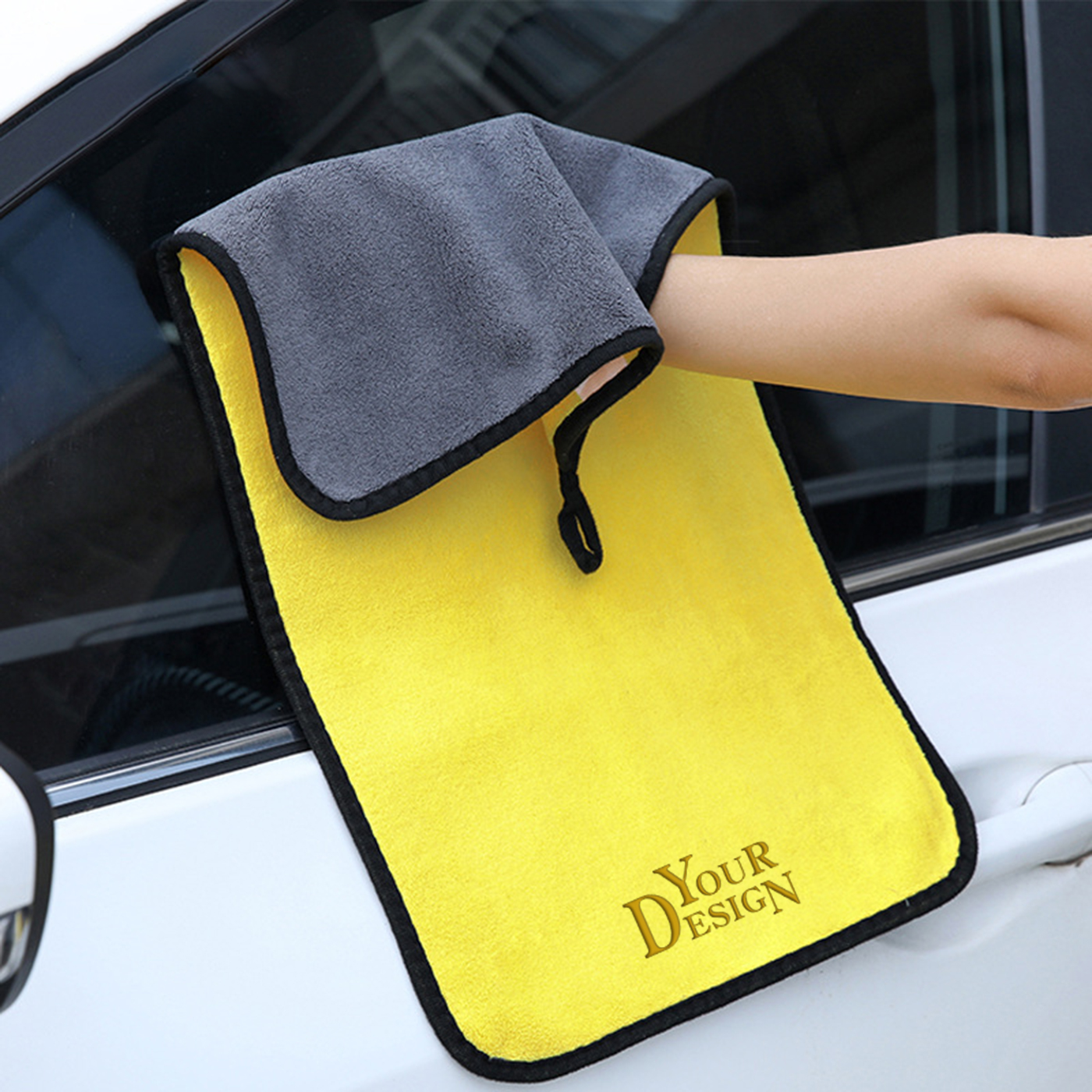 Thickened Coral Velvet Car Cleaning Cloth1