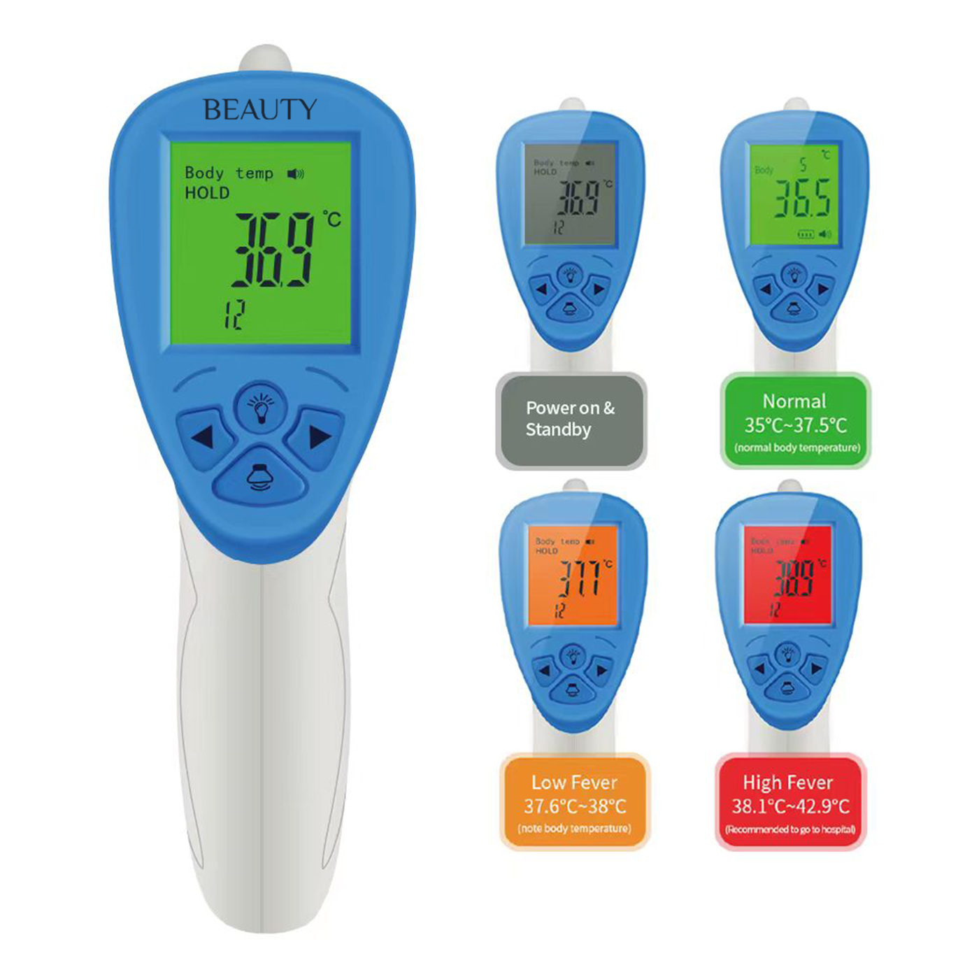 Infrarot Thermometer, ABS
