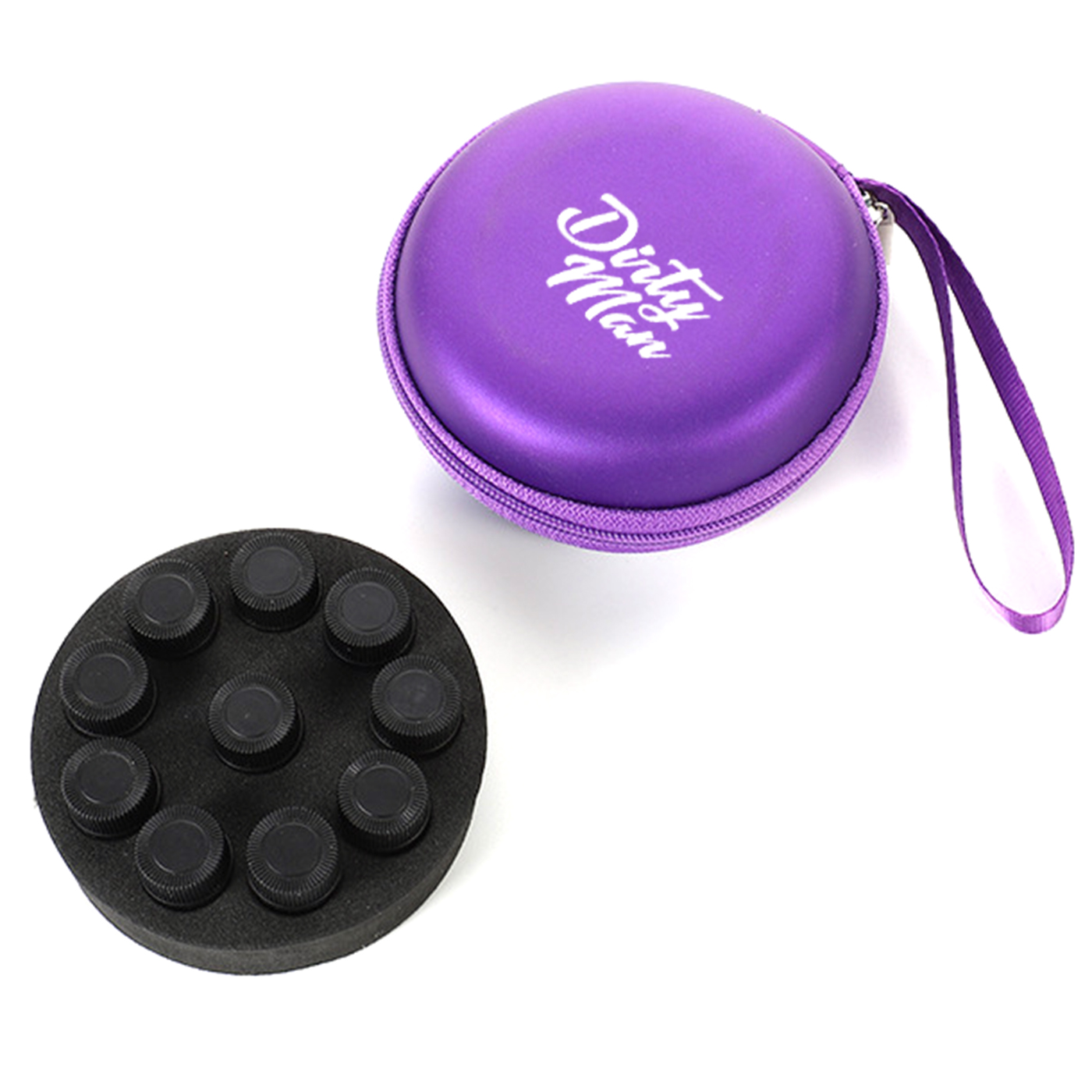 Round Essential Oil Carrying Case