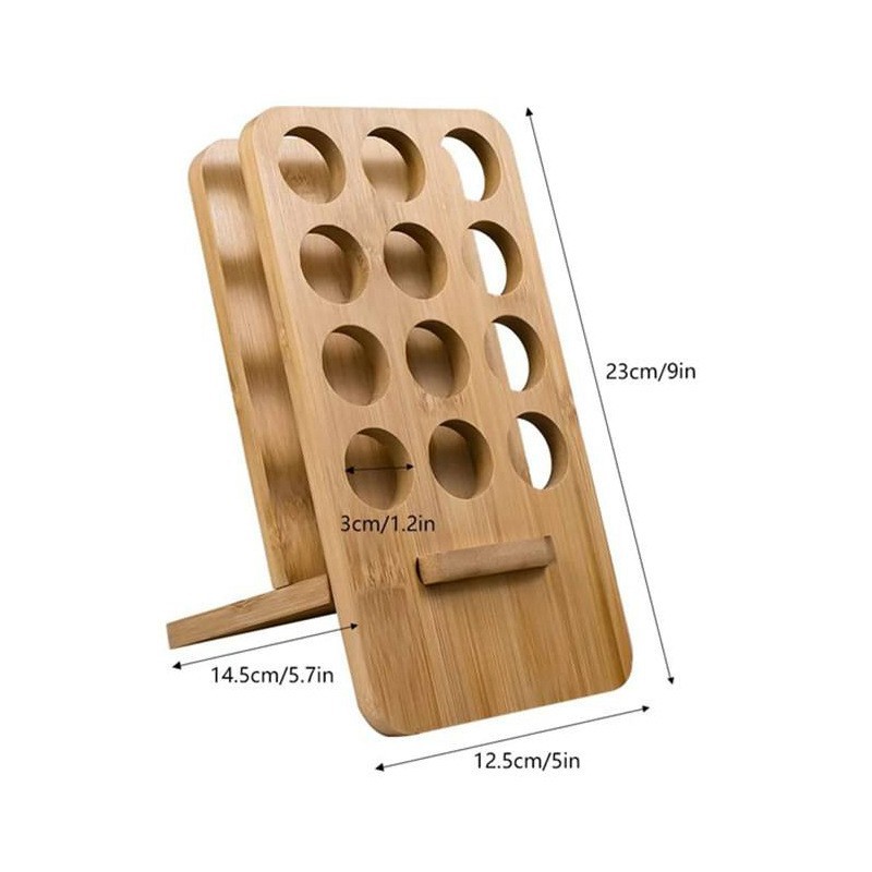 4 Layer Essential Oil Bottle Dispaly Rack1