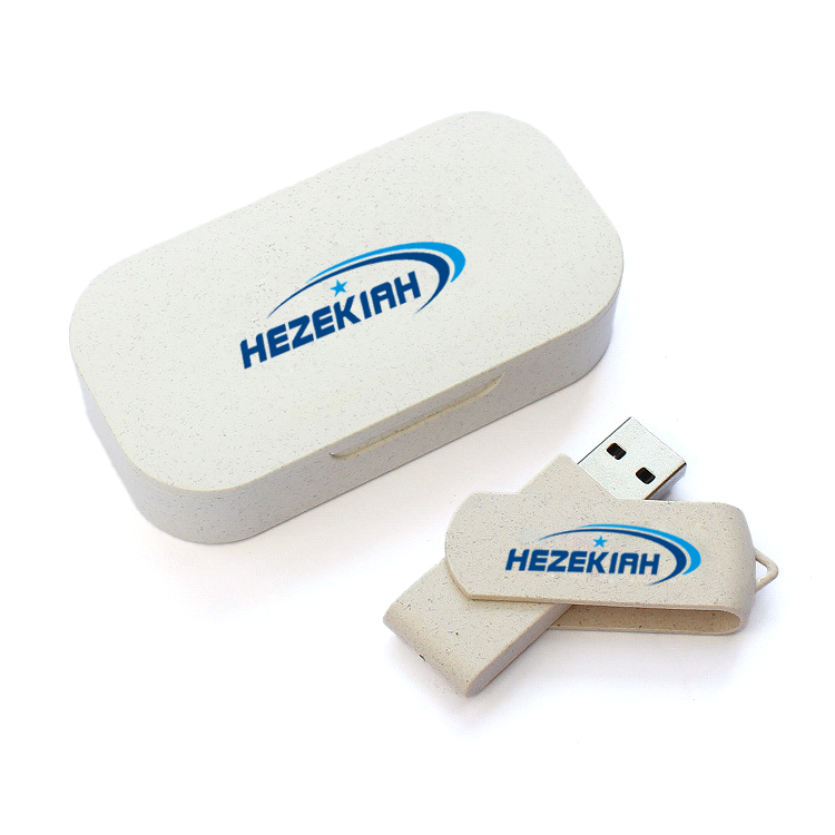 USB-Stick, 8 GB, Weizenstroh