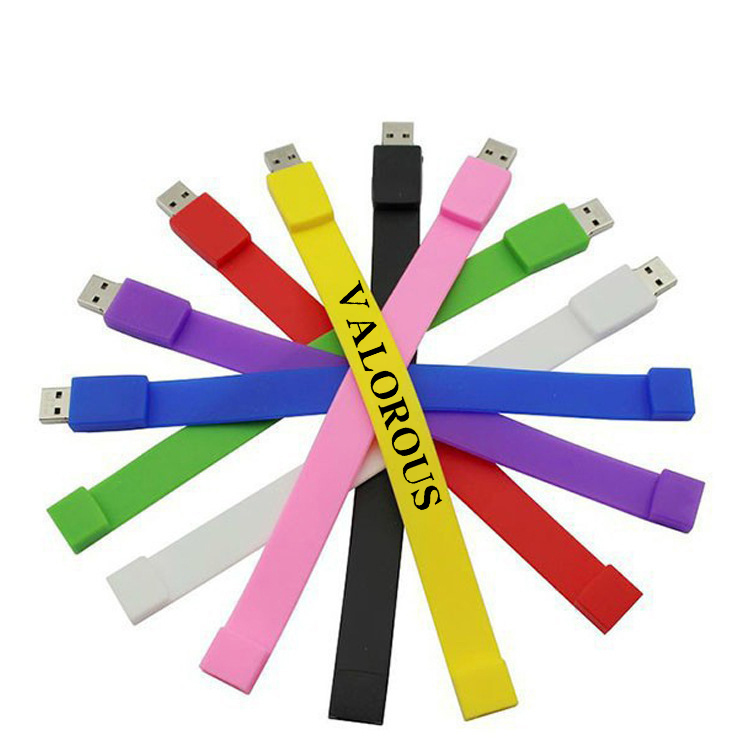 4GB Silicone Flash Drive Wristband