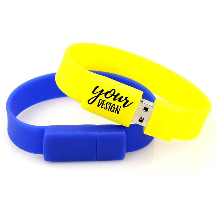 4GB Silicone Flash Drive Wristband1