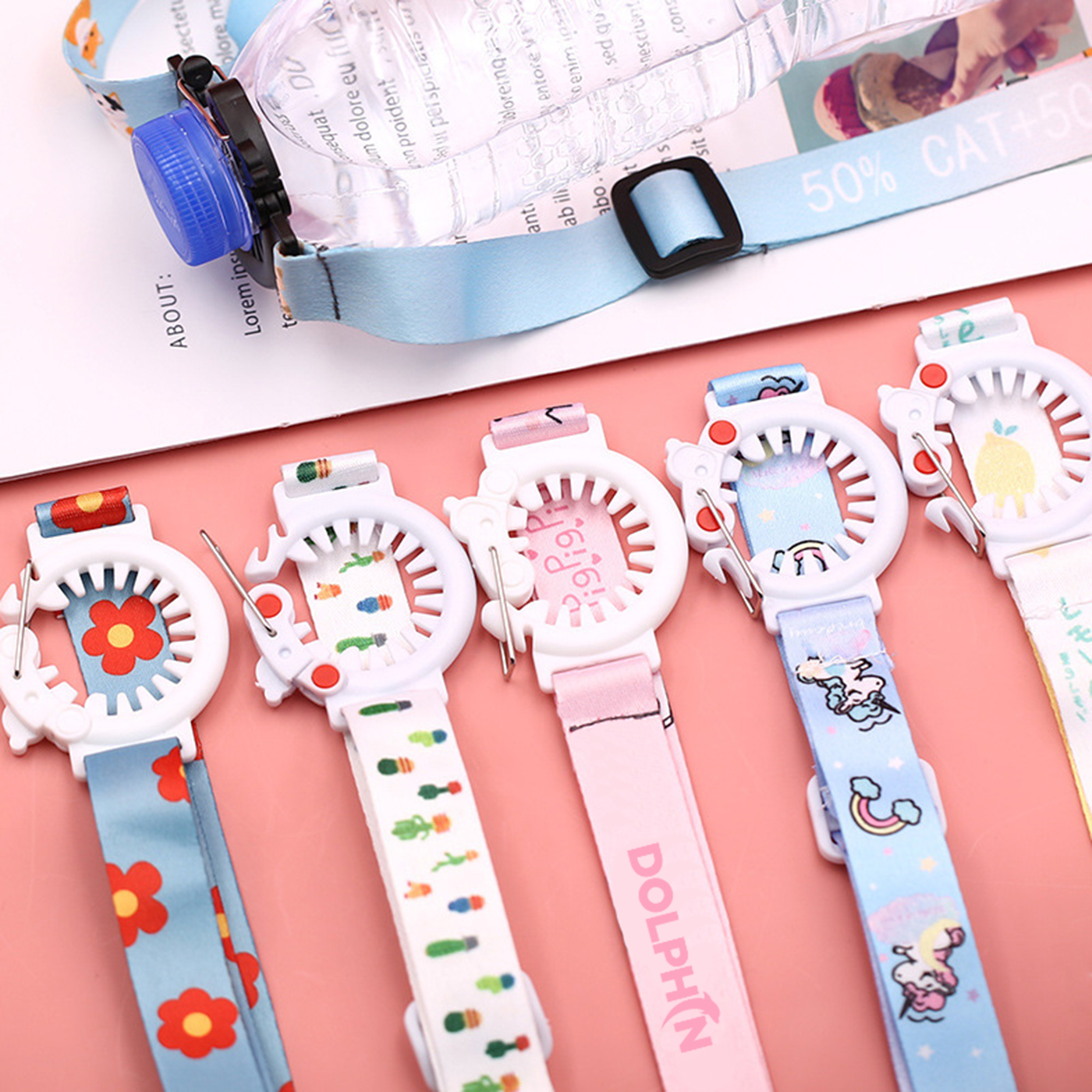 Wasserflaschen-Lanyard, Polyester