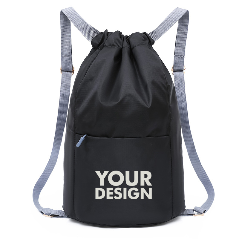 Large Capacity Drawstring Sports Backpack1