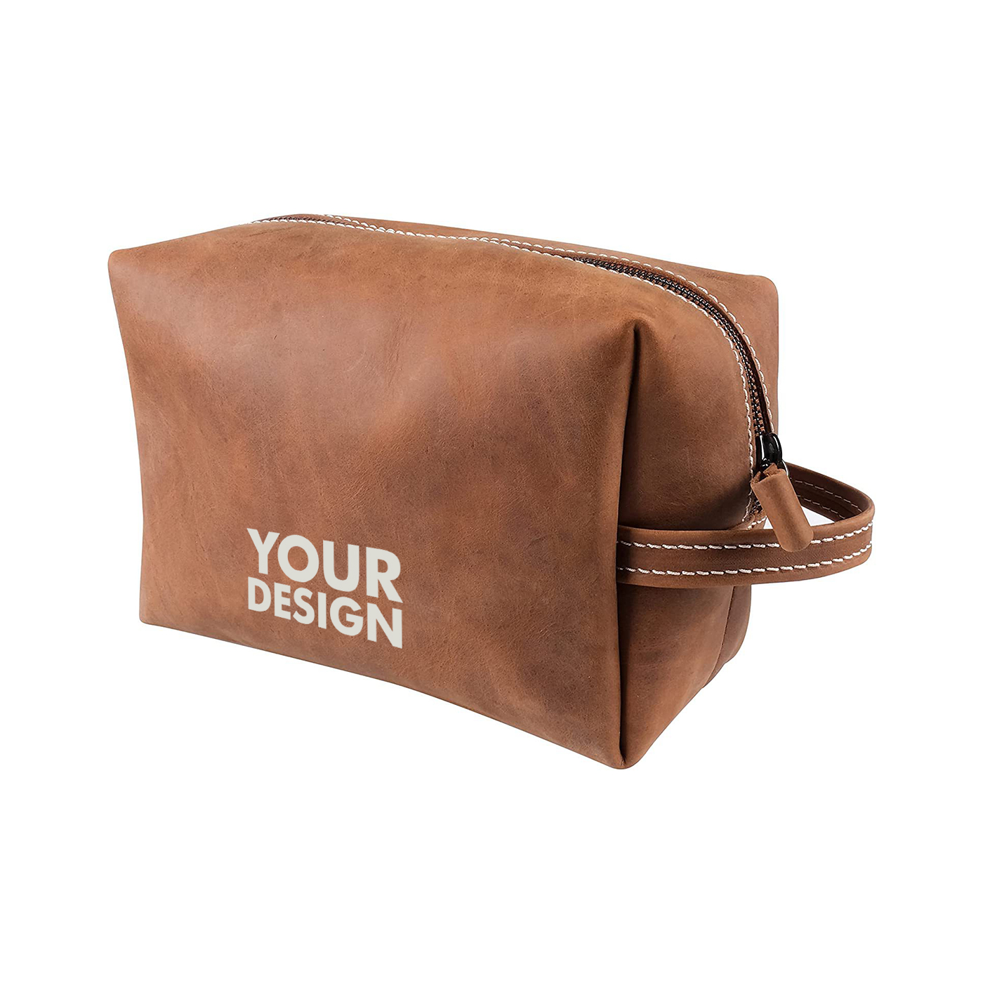 Waterproof PU Leather Toiletry Bag