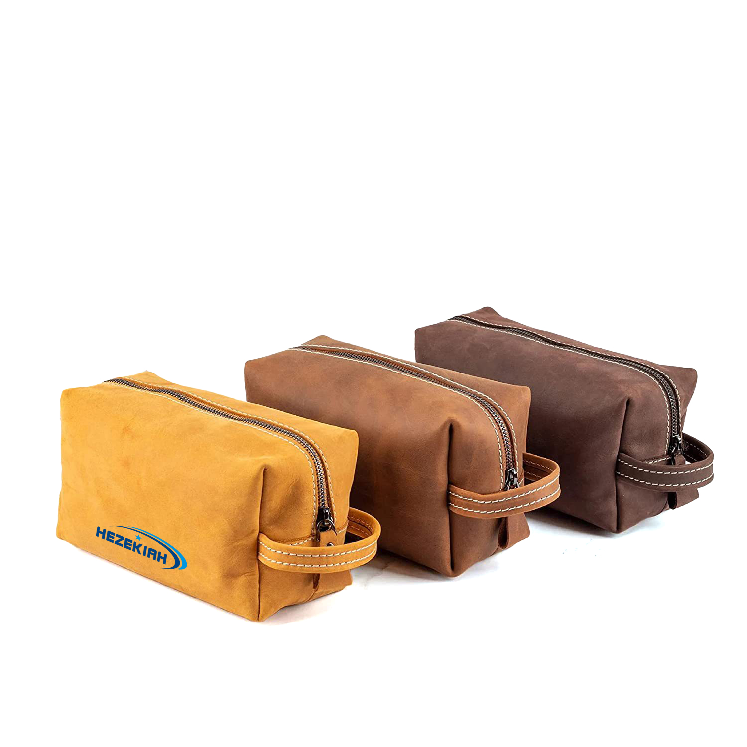 Portable PU Leather Toiletry Bag1